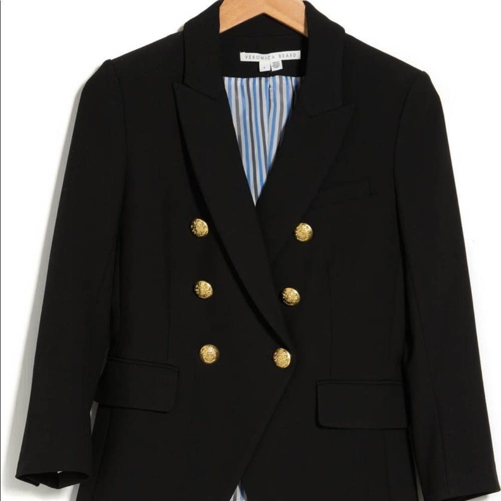 Brand new Veronica Beard Double Breasted Dickey Blazer